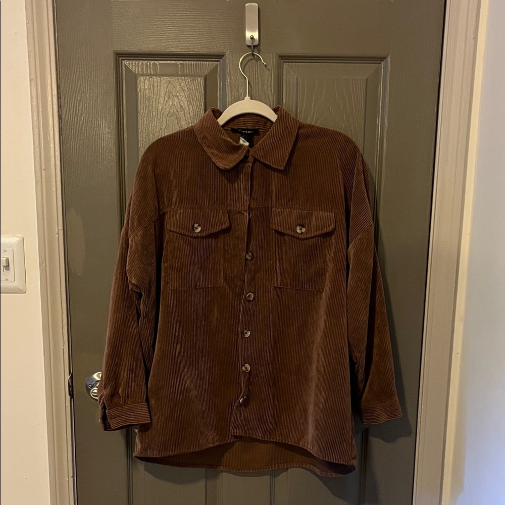 Women’s Chocolate Corduroy Jacket